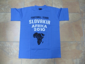 Slovakia Football team, belasé pamätné tričko k Majstrovstvám sveta v Južnej Afrike 100%bavlna